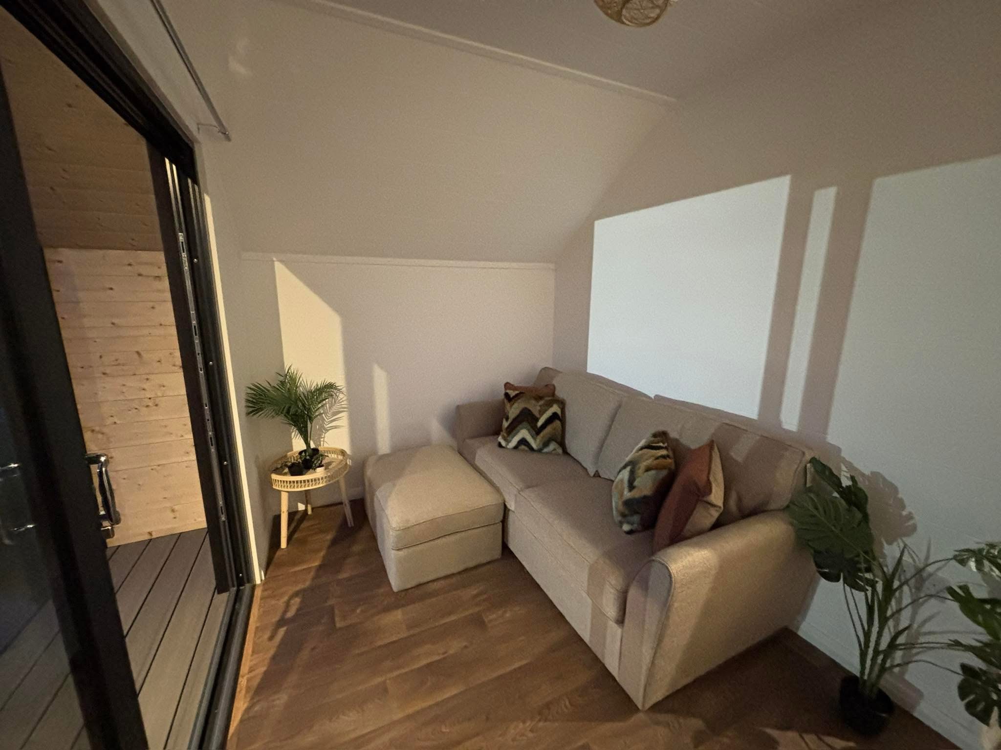 2 Bed Barn Living Area